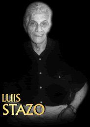 Luis Stazo, bandoneón, arreglador y codirector fundador del Sexteto Mayor.
