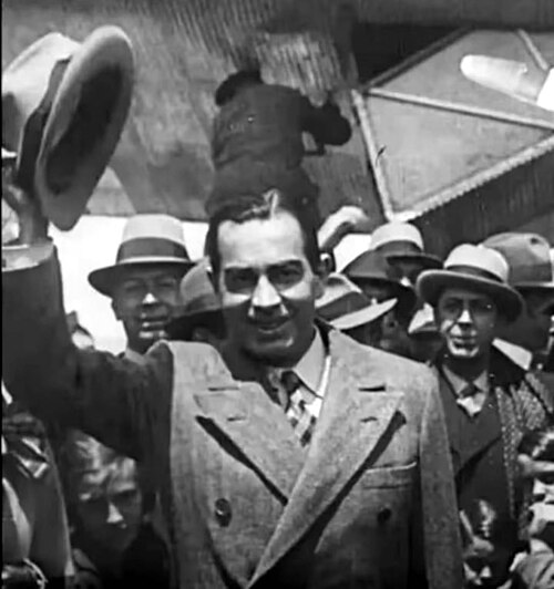 Alfredo Le Pera — Alfredo Le Pera antes del trágico accidente