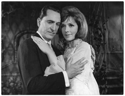 Hugo del Carril y Susana Campos en la película El día que me quieras (1969)