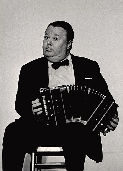 Aníbal Troilo — Retrato por Eduardo Comesaña, 1969.