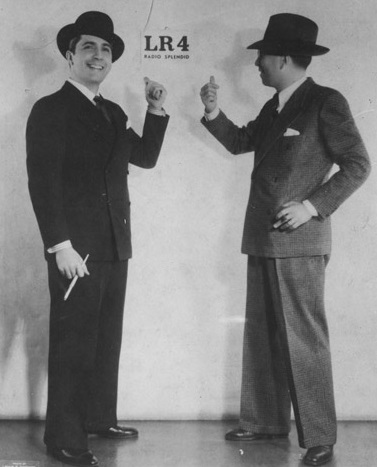 Adolfo Avilés — Carlos Gardel y Adolfo R. Avilés