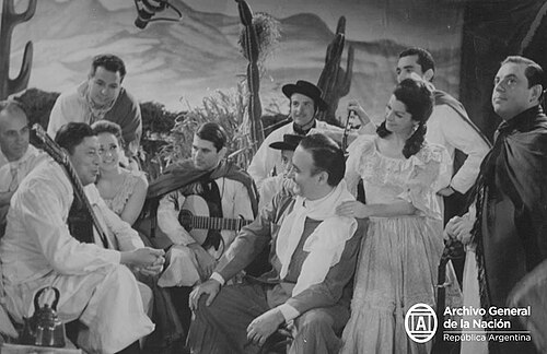 Atahualpa Yupanqui y Los Chalchaleros en Canal 7, Buenos Aires.