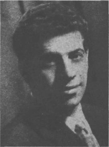 Luis Stazo en sus años jóvenes, antes de fundar el Sexteto Mayor.