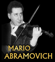 Mario Abramovich, violinista del Sexteto Mayor entre 1973 y 2014.