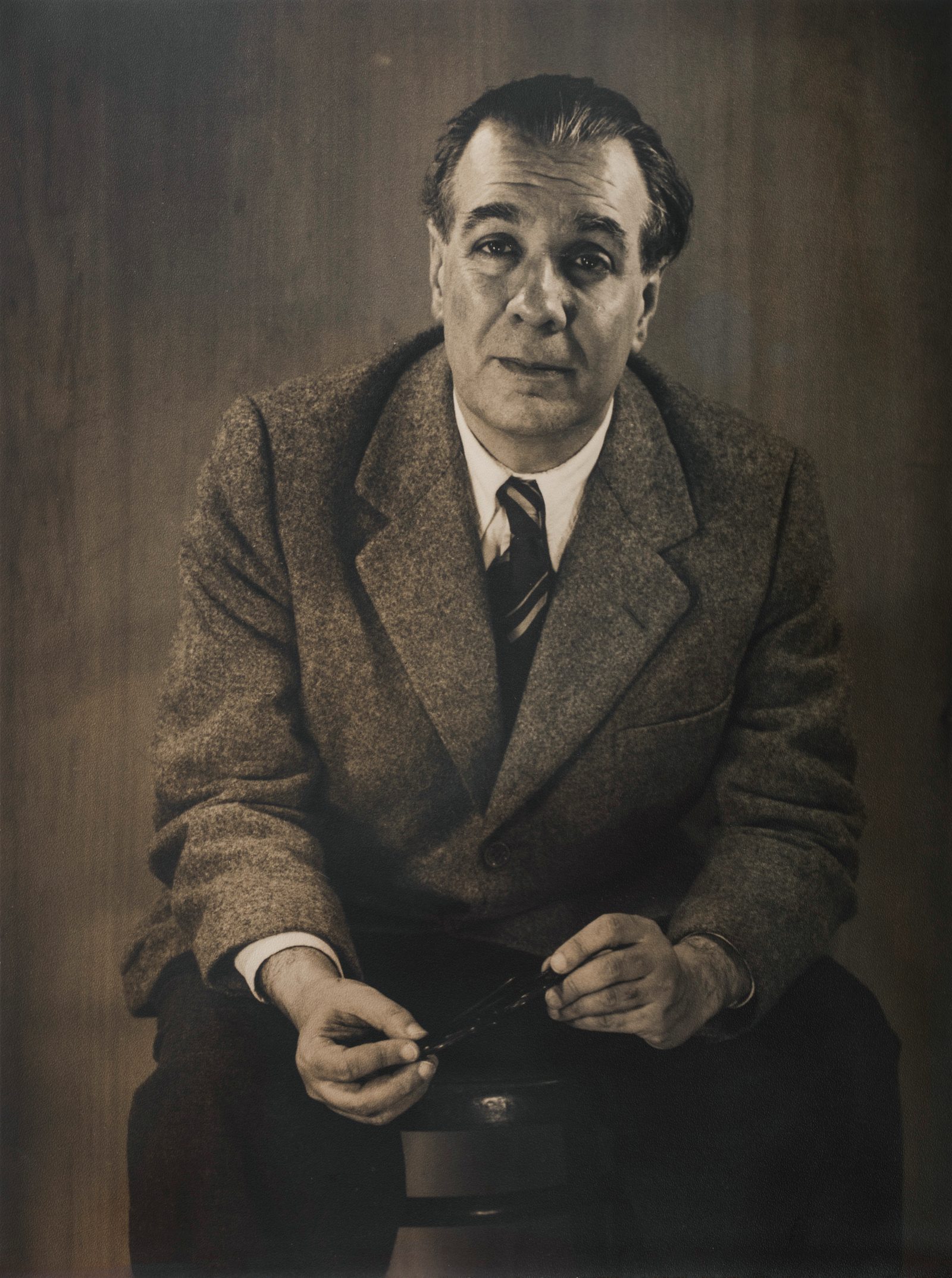 Retrato de Jorge Luis Borges